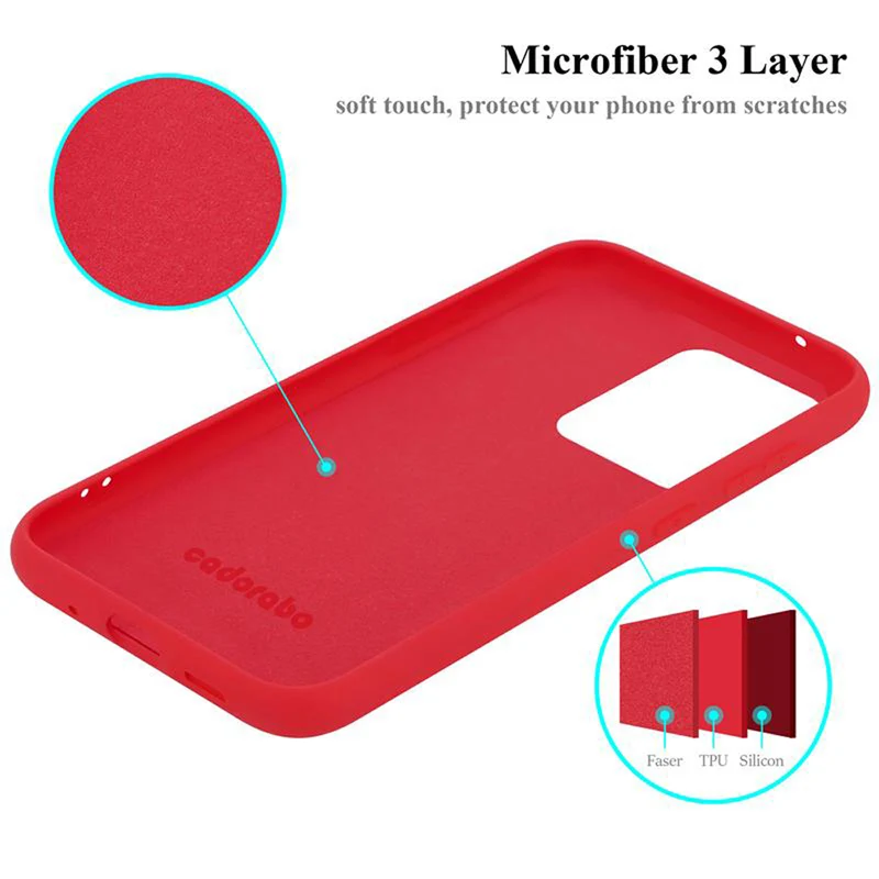 Cadorabo Hülle kompatibel mit Samsung Galaxy S20 ULTRA Schutzhülle aus flexiblem TPU Silikon