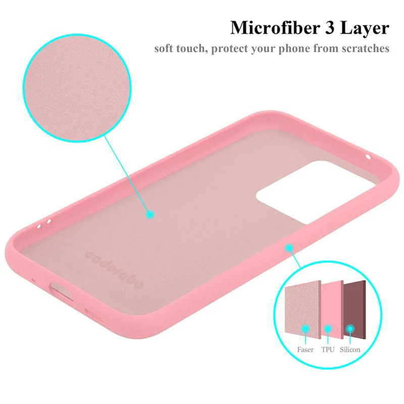 Cadorabo Hülle kompatibel mit Samsung Galaxy S20 ULTRA Schutzhülle aus flexiblem TPU Silikon
