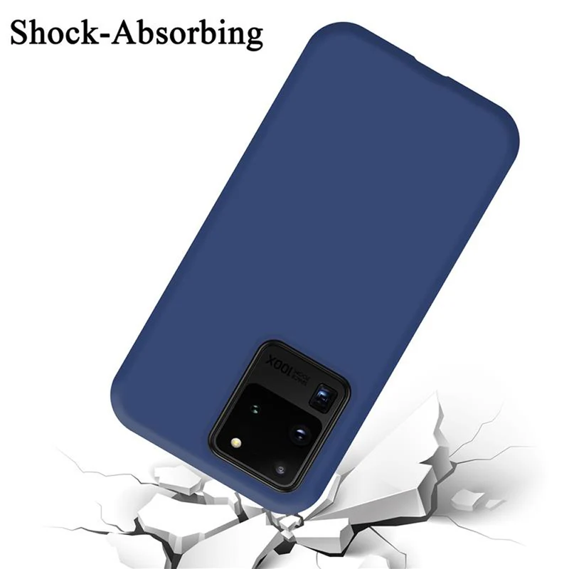 Cadorabo Hülle kompatibel mit Samsung Galaxy S20 ULTRA Schutzhülle aus flexiblem TPU Silikon