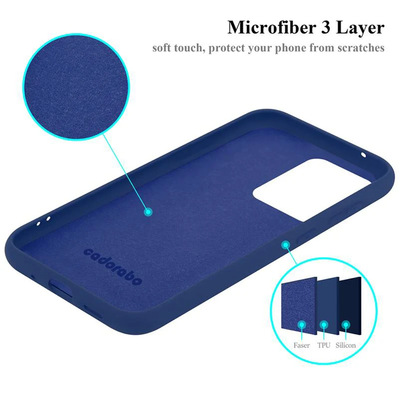 Cadorabo Hülle kompatibel mit Samsung Galaxy S20 ULTRA Schutzhülle aus flexiblem TPU Silikon