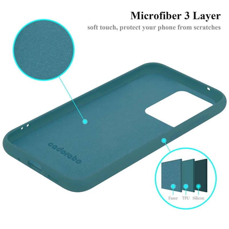 Cadorabo Hülle kompatibel mit Samsung Galaxy S20 ULTRA Schutzhülle aus flexiblem TPU Silikon