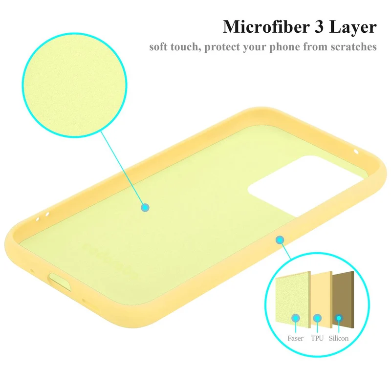 Cadorabo Hülle kompatibel mit Samsung Galaxy S20 ULTRA Schutzhülle aus flexiblem TPU Silikon