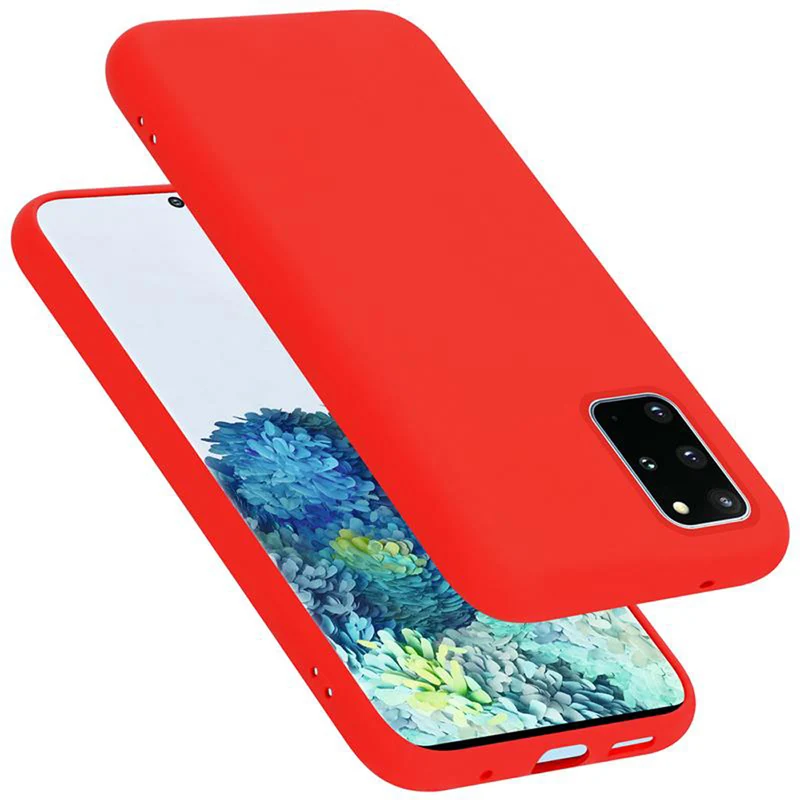 Cadorabo Hülle kompatibel mit Samsung Galaxy S20 PLUS Schutzhülle aus flexiblem TPU Silikon