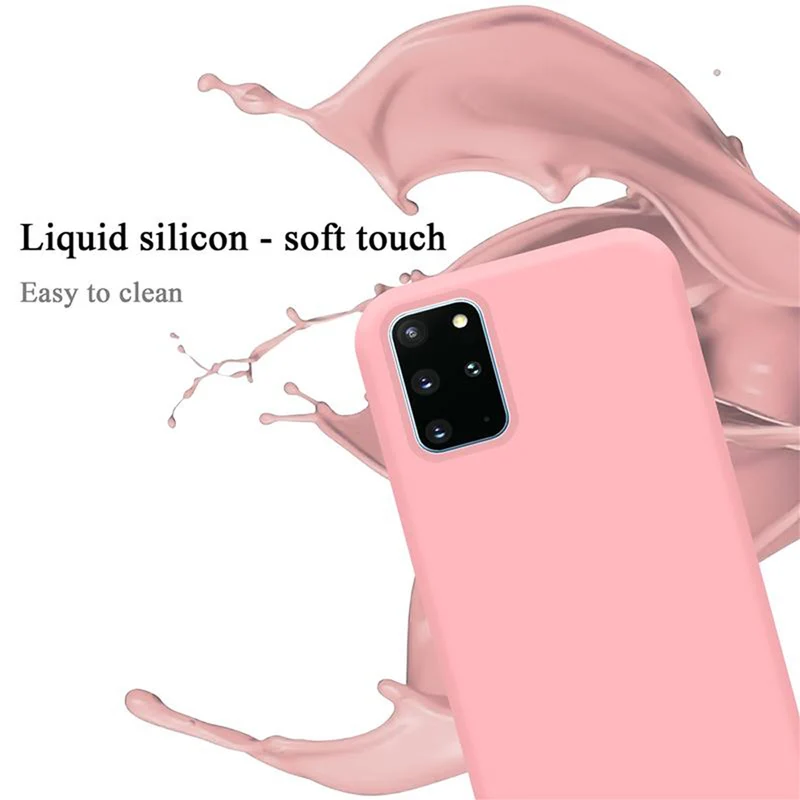 Cadorabo Hülle kompatibel mit Samsung Galaxy S20 PLUS Schutzhülle aus flexiblem TPU Silikon
