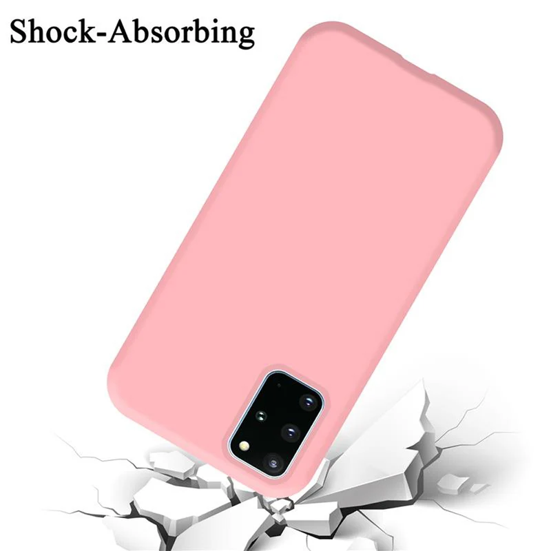 Cadorabo Hülle kompatibel mit Samsung Galaxy S20 PLUS Schutzhülle aus flexiblem TPU Silikon