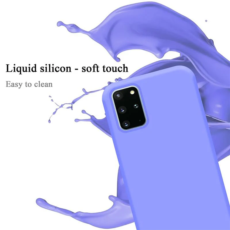 Cadorabo Hülle kompatibel mit Samsung Galaxy S20 PLUS Schutzhülle aus flexiblem TPU Silikon