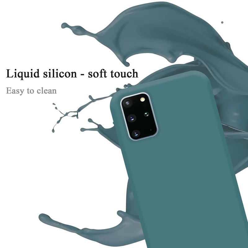 Cadorabo Hülle kompatibel mit Samsung Galaxy S20 PLUS Schutzhülle aus flexiblem TPU Silikon