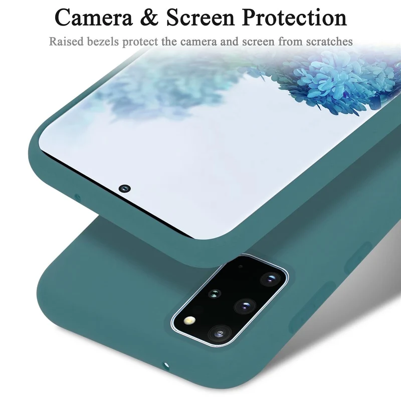 Cadorabo Hülle kompatibel mit Samsung Galaxy S20 PLUS Schutzhülle aus flexiblem TPU Silikon