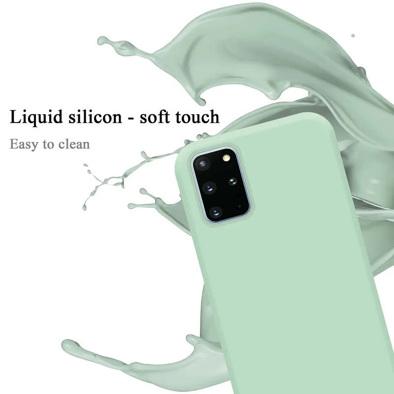 Cadorabo Hülle kompatibel mit Samsung Galaxy S20 PLUS Schutzhülle aus flexiblem TPU Silikon