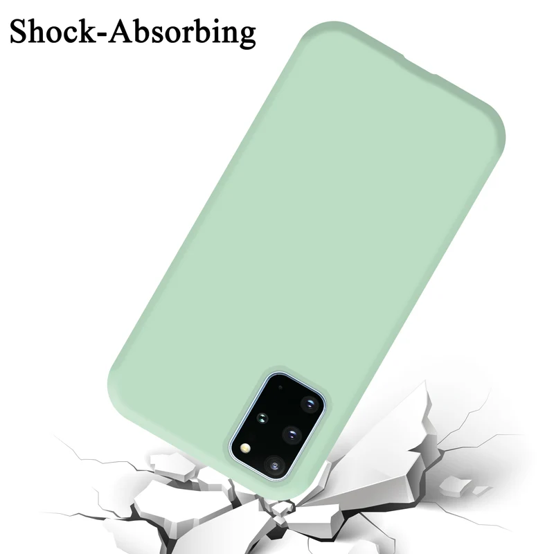 Cadorabo Hülle kompatibel mit Samsung Galaxy S20 PLUS Schutzhülle aus flexiblem TPU Silikon