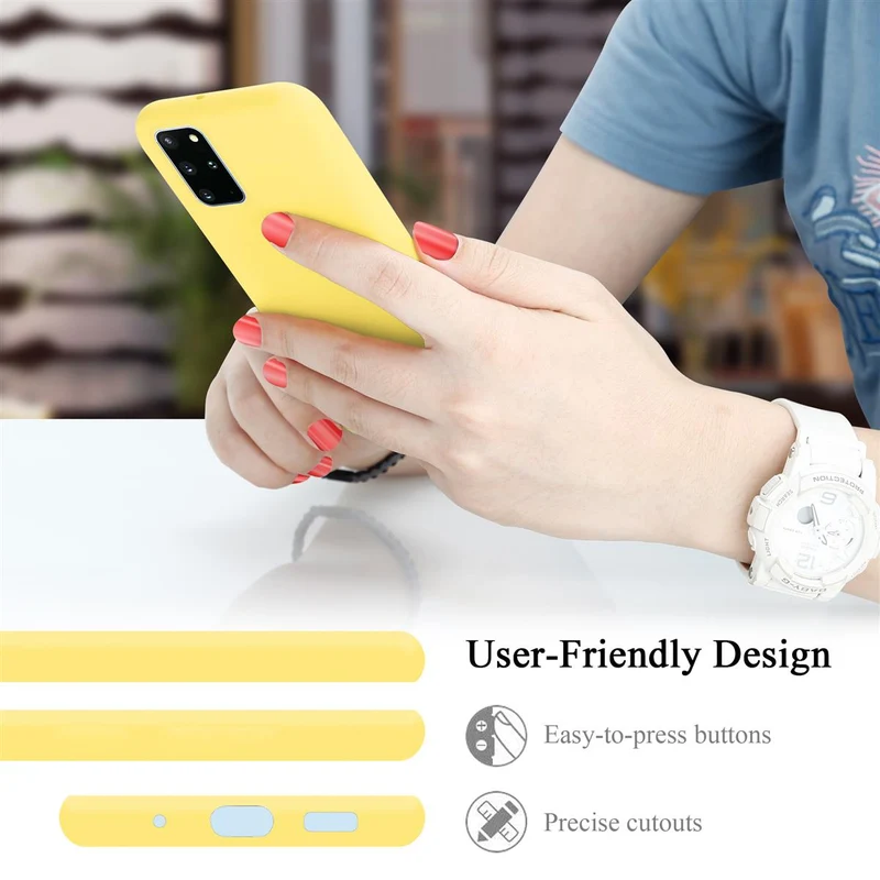 Cadorabo Hülle kompatibel mit Samsung Galaxy S20 PLUS Schutzhülle aus flexiblem TPU Silikon