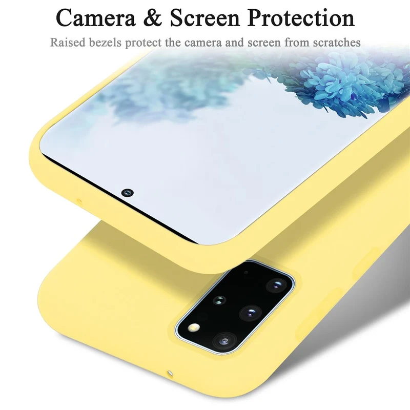 Cadorabo Hülle kompatibel mit Samsung Galaxy S20 PLUS Schutzhülle aus flexiblem TPU Silikon