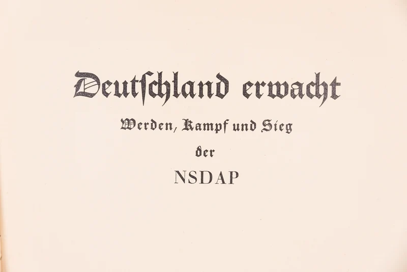 „Deutschland Erwacht“. Stickeralbum