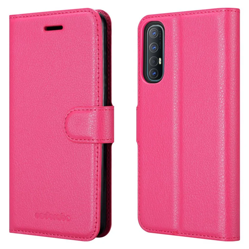 Cadorabo Hülle kompatibel mit Oppo FIND X2 NEO Schutzhülle mit Magnetverschluss, Standfunktion und Kartenfach