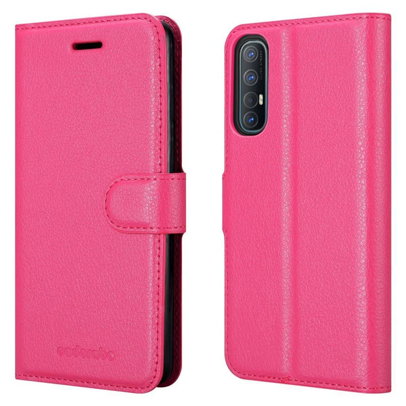 Cadorabo Hülle kompatibel mit Oppo FIND X2 NEO Schutzhülle mit Magnetverschluss, Standfunktion und Kartenfach