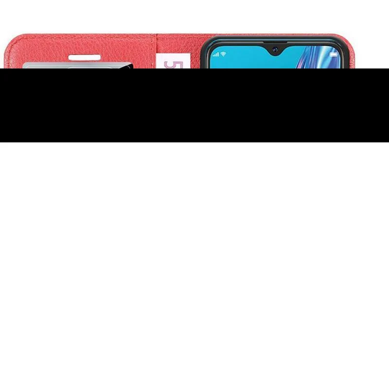 Cadorabo Hülle kompatibel mit Oppo A12 Schutzhülle mit Magnetverschluss, Standfunktion und Kartenfach
