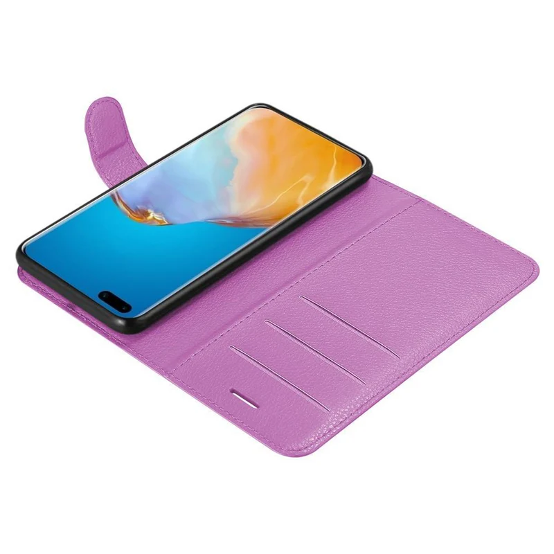 Cadorabo Hülle kompatibel mit Huawei P40 PRO / P40 PRO+ Schutzhülle mit Magnetverschluss, Standfunktion und Kartenfach