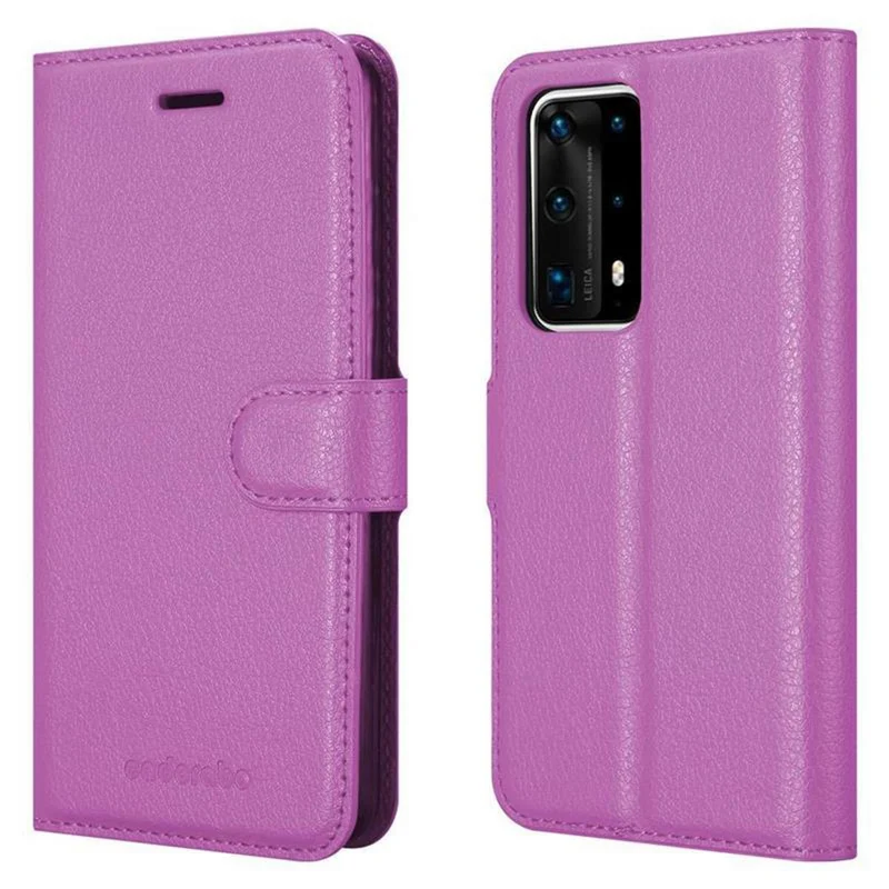 Cadorabo Hülle kompatibel mit Huawei P40 PRO / P40 PRO+ Schutzhülle mit Magnetverschluss, Standfunktion und Kartenfach