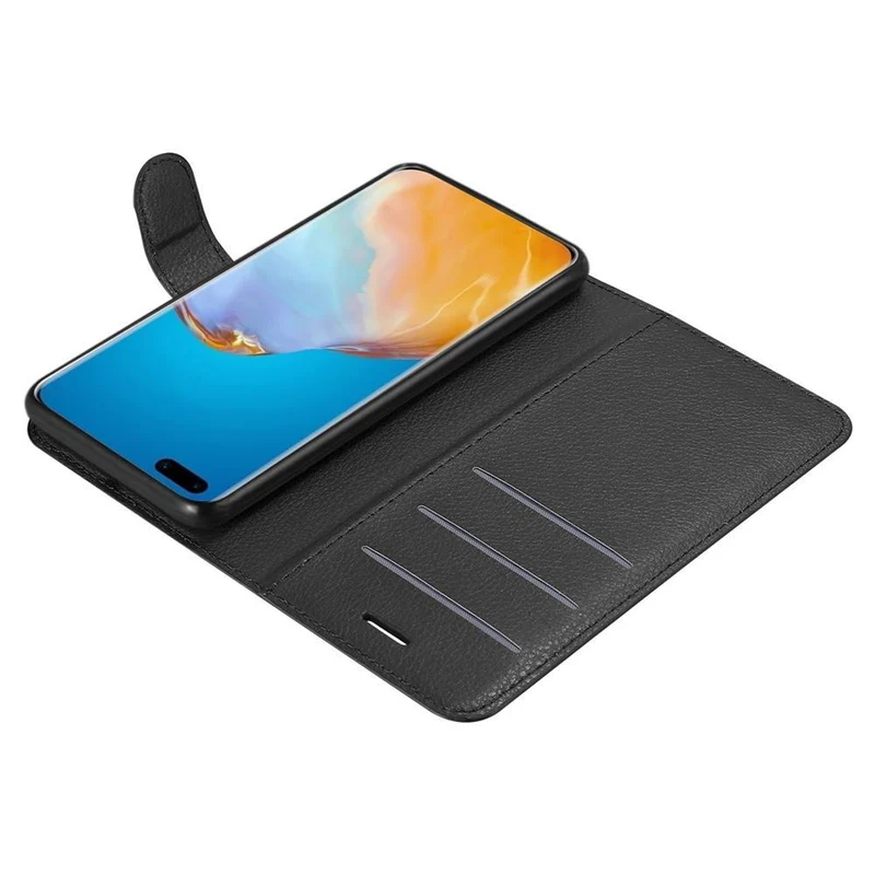 Cadorabo Hülle kompatibel mit Huawei P40 PRO / P40 PRO+ Schutzhülle mit Magnetverschluss, Standfunktion und Kartenfach