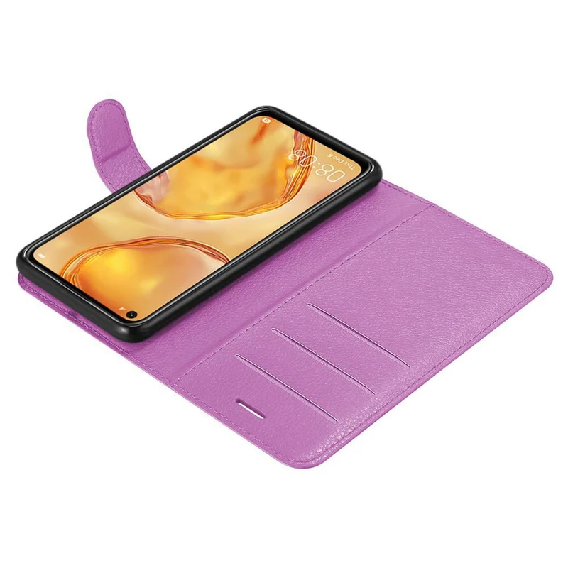 Cadorabo Hülle kompatibel mit Huawei NOVA 6 SE / P40 LITE / NOVA 7i Schutzhülle mit Magnetverschluss, Standfunktion und Kartenfach