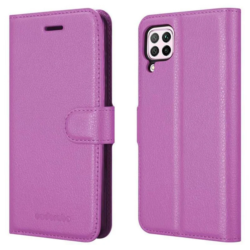 Cadorabo Hülle kompatibel mit Huawei NOVA 6 SE / P40 LITE / NOVA 7i Schutzhülle mit Magnetverschluss, Standfunktion und Kartenfach