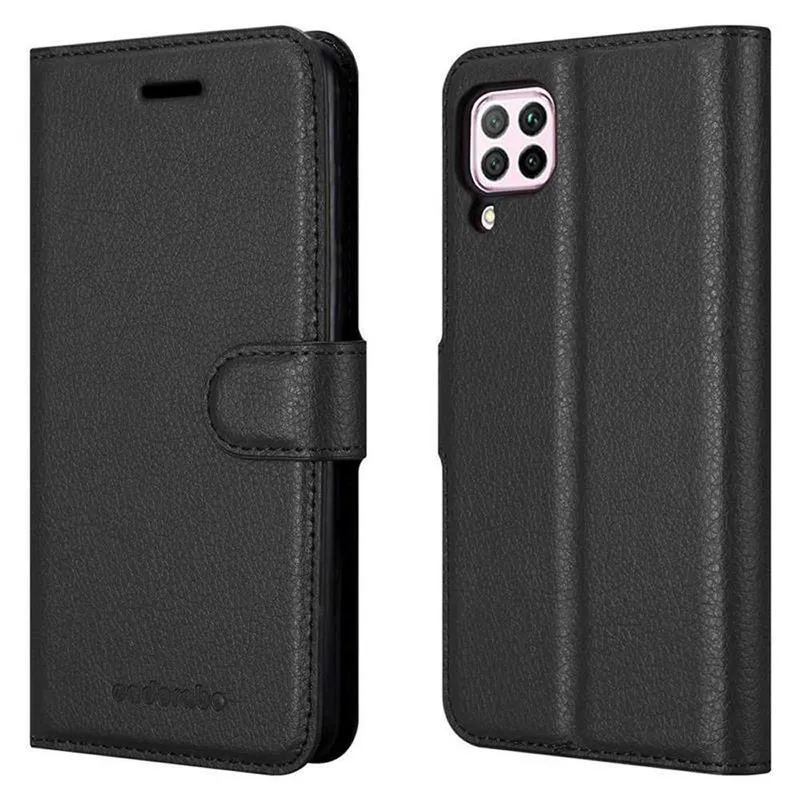 Cadorabo Hülle kompatibel mit Huawei NOVA 6 SE / P40 LITE / NOVA 7i Schutzhülle mit Magnetverschluss, Standfunktion und Kartenfach