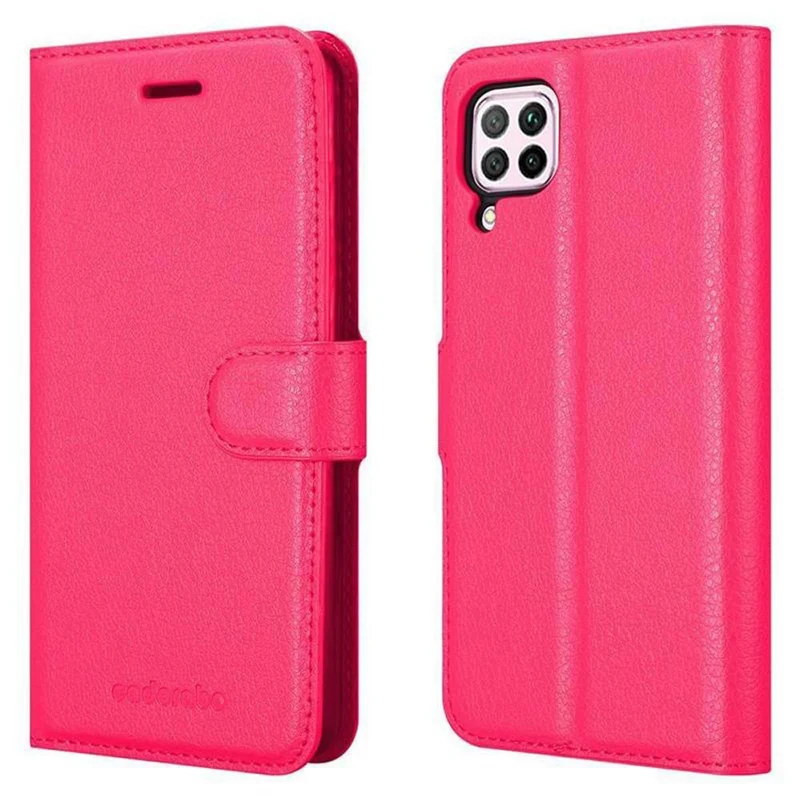 Cadorabo Hülle kompatibel mit Huawei NOVA 6 SE / P40 LITE / NOVA 7i Schutzhülle mit Magnetverschluss, Standfunktion und Kartenfach