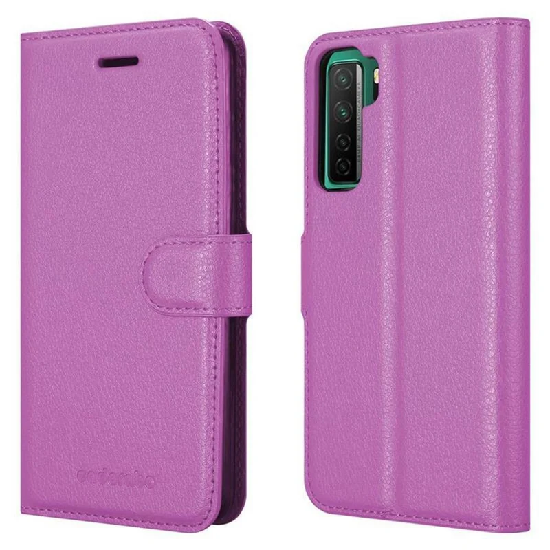 Cadorabo Hülle kompatibel mit Huawei NOVA 7 SE Schutzhülle mit Magnetverschluss, Standfunktion und Kartenfach