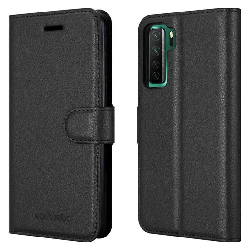 Cadorabo Hülle kompatibel mit Huawei NOVA 7 SE Schutzhülle mit Magnetverschluss, Standfunktion und Kartenfach