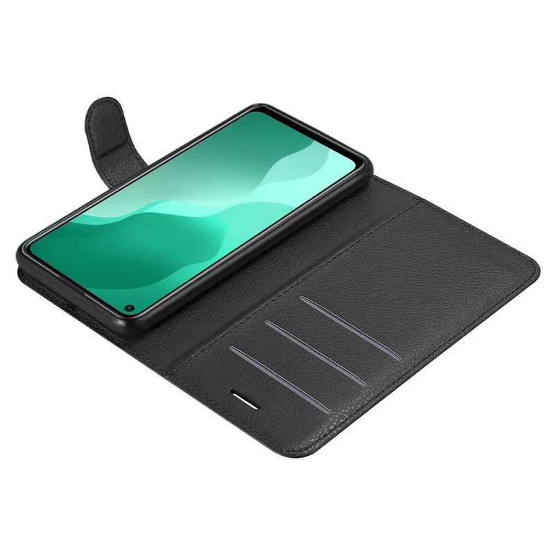 Cadorabo Hülle kompatibel mit Huawei NOVA 7 SE Schutzhülle mit Magnetverschluss, Standfunktion und Kartenfach