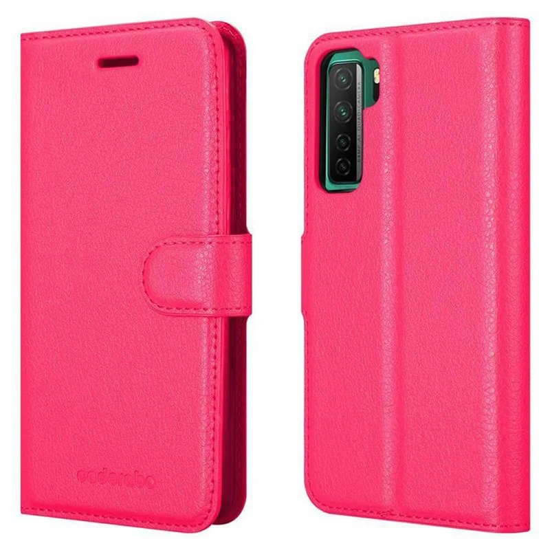 Cadorabo Hülle kompatibel mit Huawei NOVA 7 SE Schutzhülle mit Magnetverschluss, Standfunktion und Kartenfach