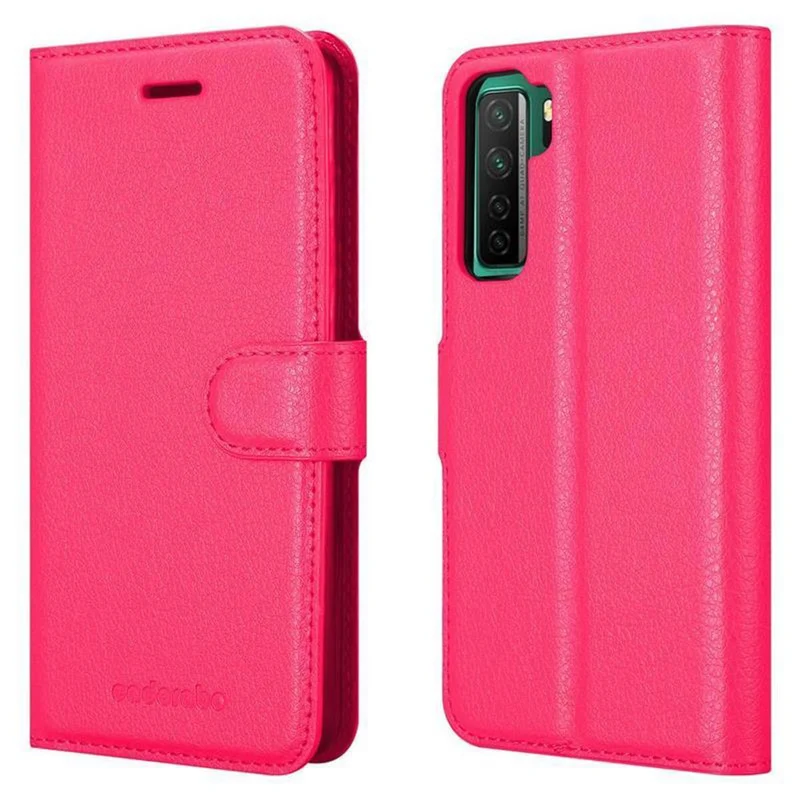Cadorabo Hülle kompatibel mit Huawei NOVA 7 SE Schutzhülle mit Magnetverschluss, Standfunktion und Kartenfach