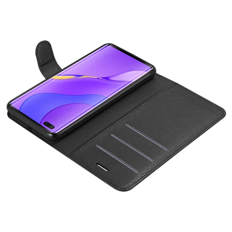 Cadorabo Hülle kompatibel mit Huawei NOVA 7 PRO 5G Schutzhülle mit Magnetverschluss, Standfunktion und Kartenfach