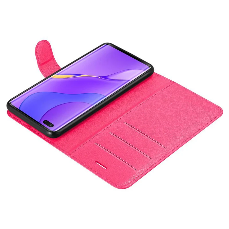 Cadorabo Hülle kompatibel mit Huawei NOVA 7 PRO 5G Schutzhülle mit Magnetverschluss, Standfunktion und Kartenfach