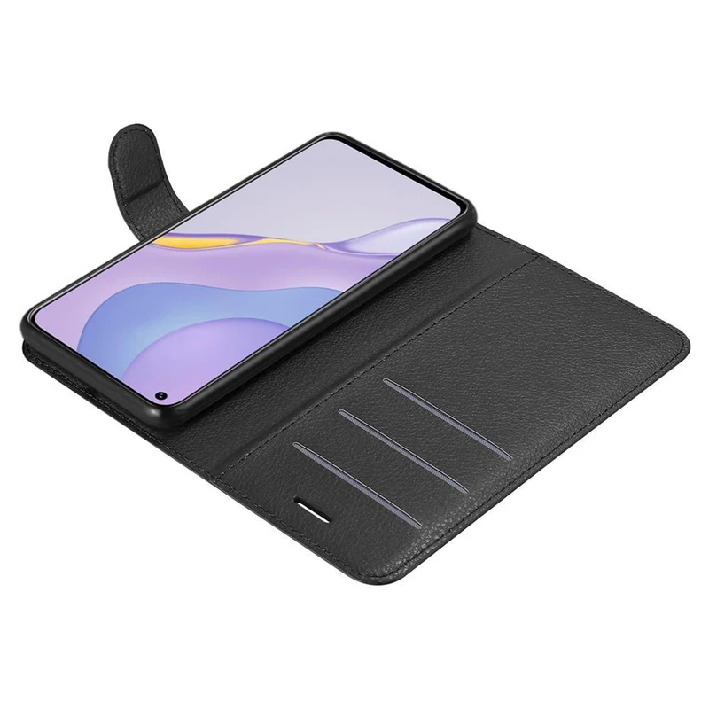 Cadorabo Hülle kompatibel mit Huawei NOVA 7 5G Schutzhülle mit Magnetverschluss, Standfunktion und Kartenfach