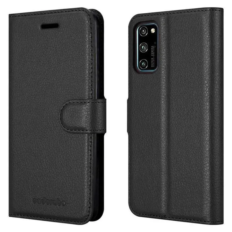 Cadorabo Hülle kompatibel mit Honor View 30 PRO Schutzhülle mit Magnetverschluss, Standfunktion und Kartenfach