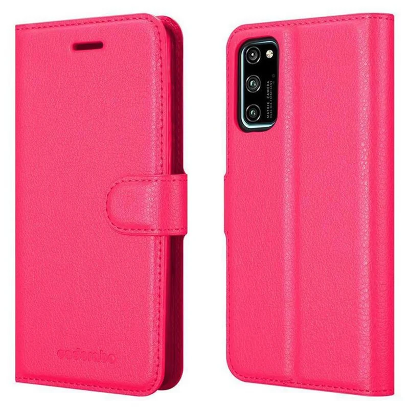 Cadorabo Hülle kompatibel mit Honor View 30 PRO Schutzhülle mit Magnetverschluss, Standfunktion und Kartenfach
