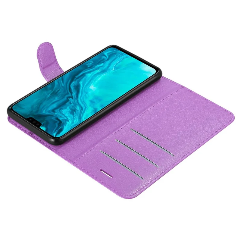 Cadorabo Hülle kompatibel mit Honor 9X LITE Schutzhülle mit Magnetverschluss, Standfunktion und Kartenfach
