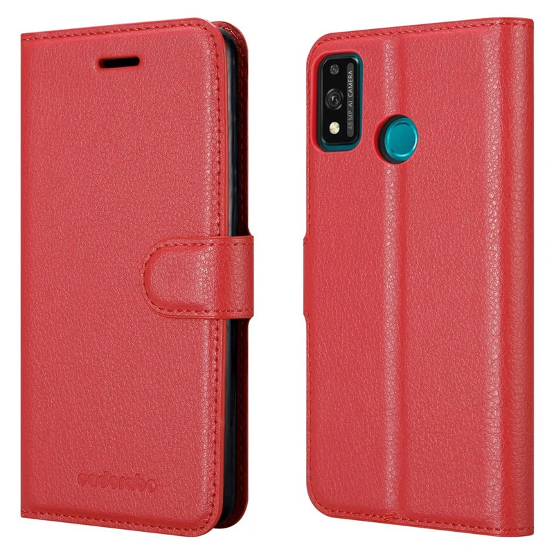 Cadorabo Hülle kompatibel mit Honor 9X LITE Schutzhülle mit Magnetverschluss, Standfunktion und Kartenfach