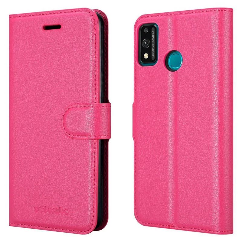 Cadorabo Hülle kompatibel mit Honor 9X LITE Schutzhülle mit Magnetverschluss, Standfunktion und Kartenfach