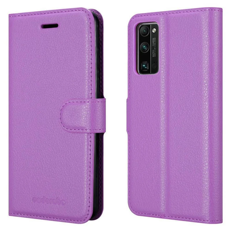 Cadorabo Hülle kompatibel mit Honor 30 PRO Schutzhülle mit Magnetverschluss, Standfunktion und Kartenfach