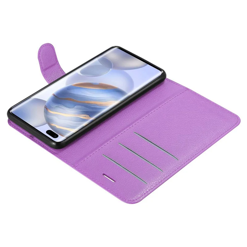 Cadorabo Hülle kompatibel mit Honor 30 PRO Schutzhülle mit Magnetverschluss, Standfunktion und Kartenfach