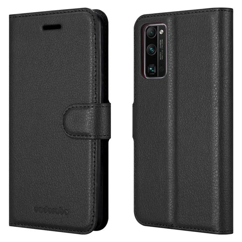 Cadorabo Hülle kompatibel mit Honor 30 PRO Schutzhülle mit Magnetverschluss, Standfunktion und Kartenfach