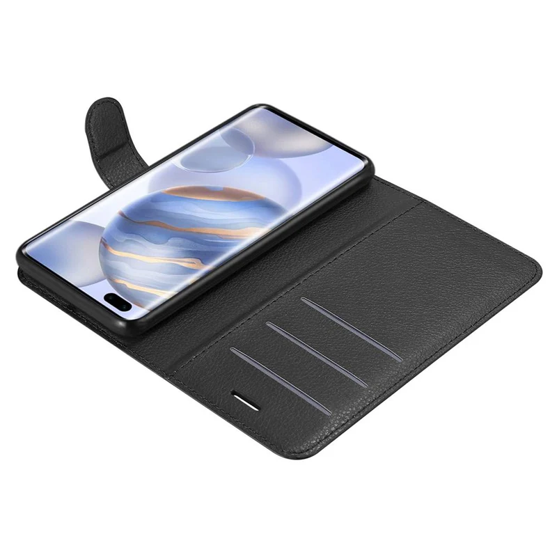 Cadorabo Hülle kompatibel mit Honor 30 PRO Schutzhülle mit Magnetverschluss, Standfunktion und Kartenfach