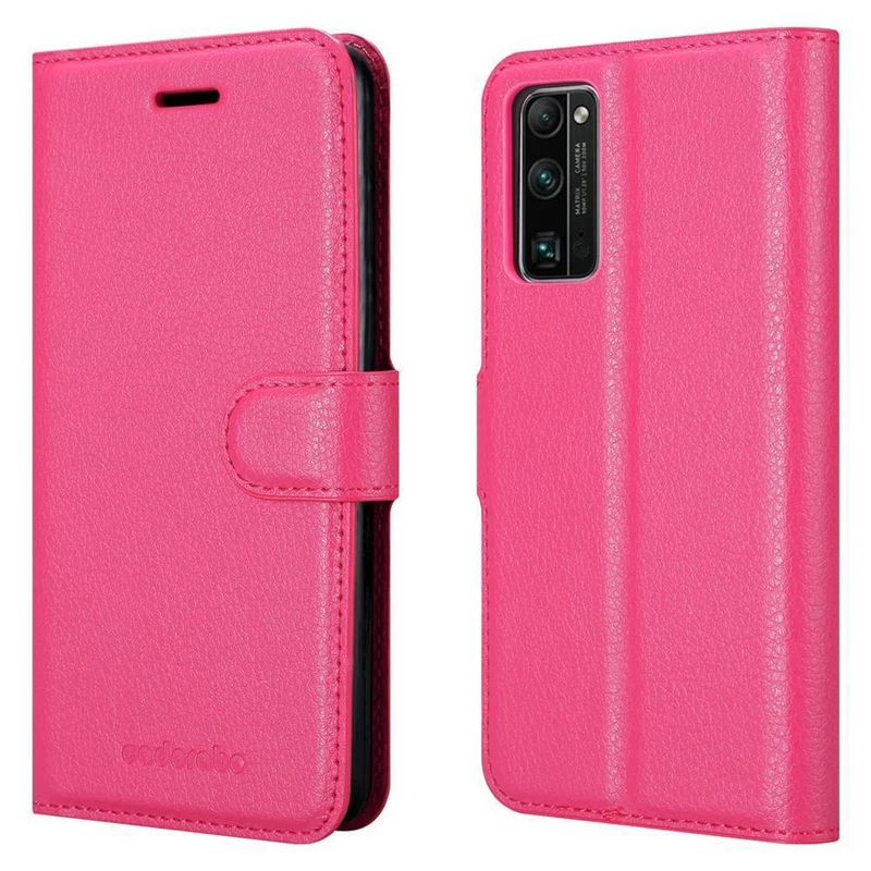 Cadorabo Hülle kompatibel mit Honor 30 PRO Schutzhülle mit Magnetverschluss, Standfunktion und Kartenfach