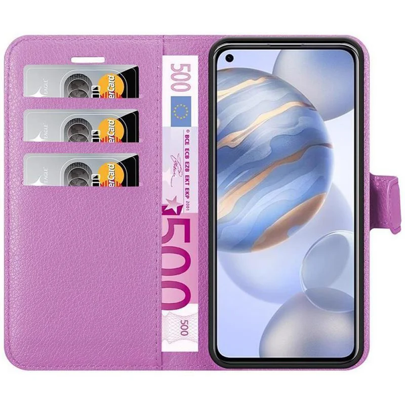 Cadorabo Hülle kompatibel mit Honor 30 Schutzhülle mit Magnetverschluss, Standfunktion und Kartenfach