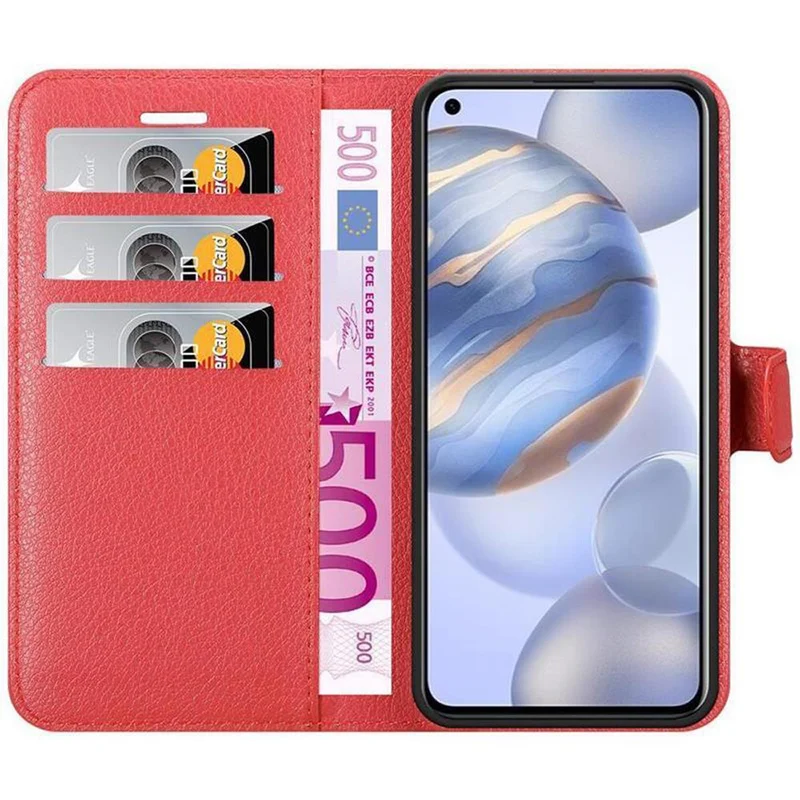 Cadorabo Hülle kompatibel mit Honor 30 Schutzhülle mit Magnetverschluss, Standfunktion und Kartenfach