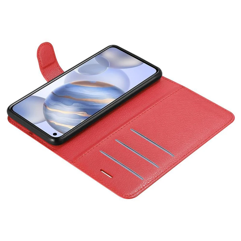 Cadorabo Hülle kompatibel mit Honor 30 Schutzhülle mit Magnetverschluss, Standfunktion und Kartenfach