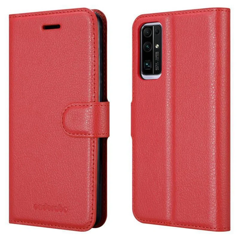 Cadorabo Hülle kompatibel mit Honor 30 Schutzhülle mit Magnetverschluss, Standfunktion und Kartenfach