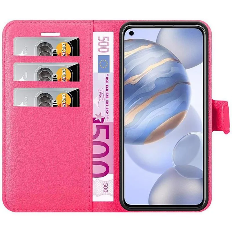 Cadorabo Hülle kompatibel mit Honor 30 Schutzhülle mit Magnetverschluss, Standfunktion und Kartenfach